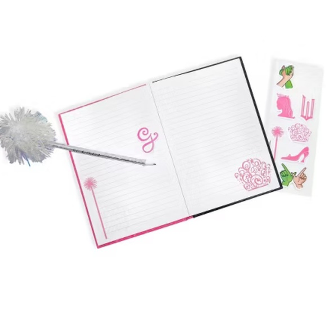 Agenda the wicked con stickers y lapiz 1