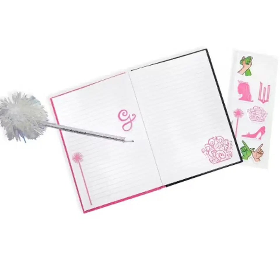 Agenda the wicked con stickers y lapiz 1