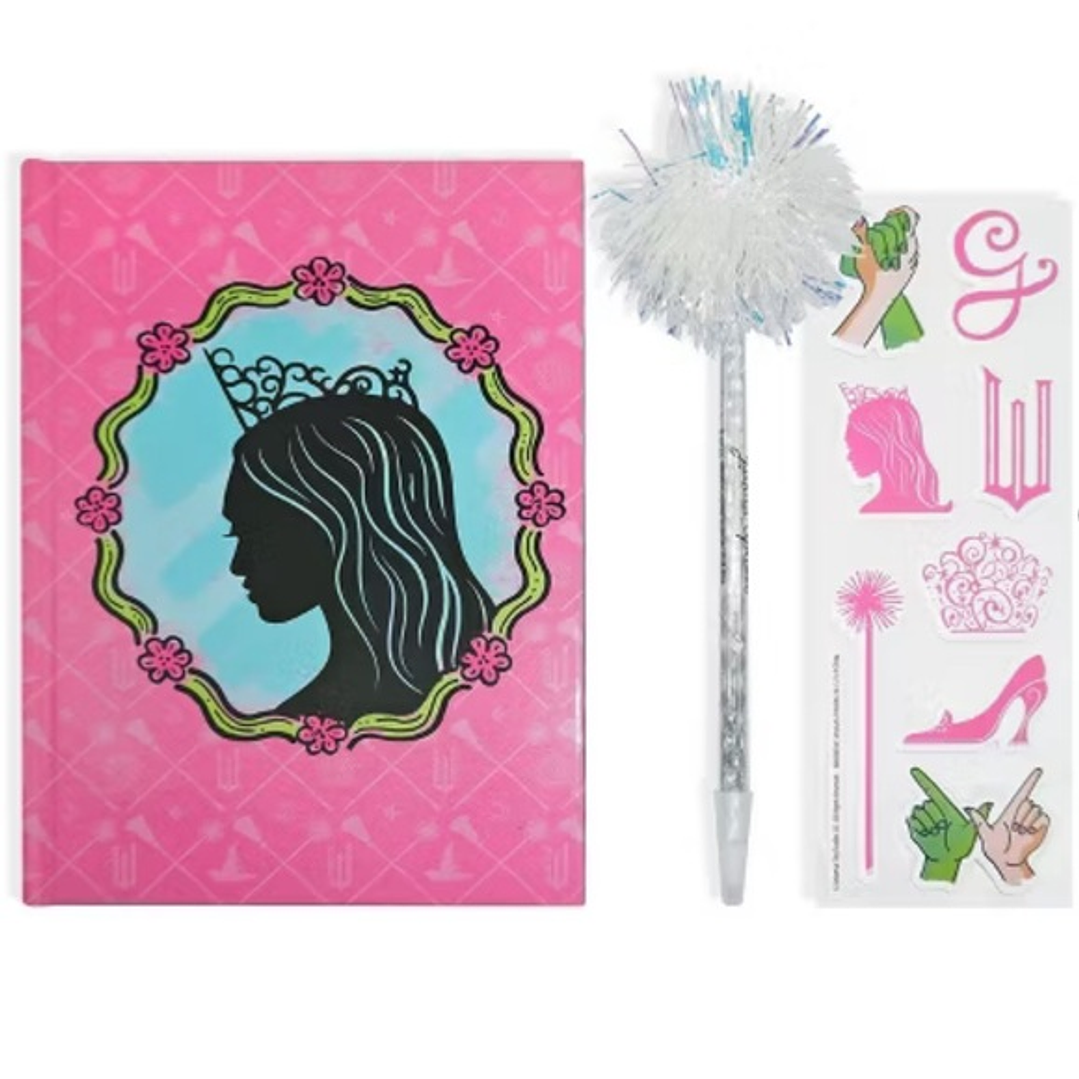 Agenda the wicked con stickers y lapiz 2