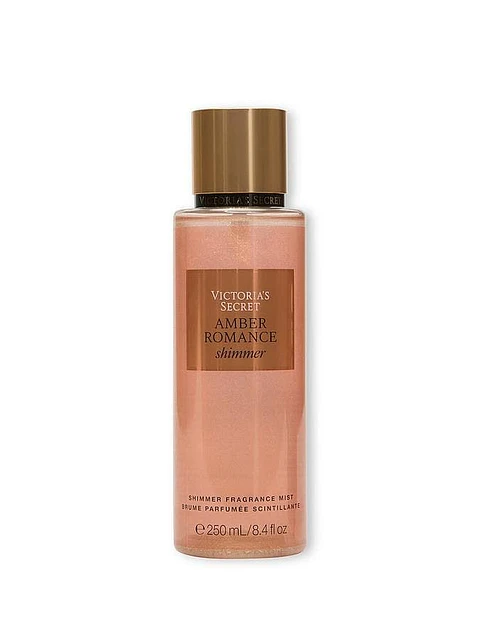 Mist Corporal Amber Romance Con brillos