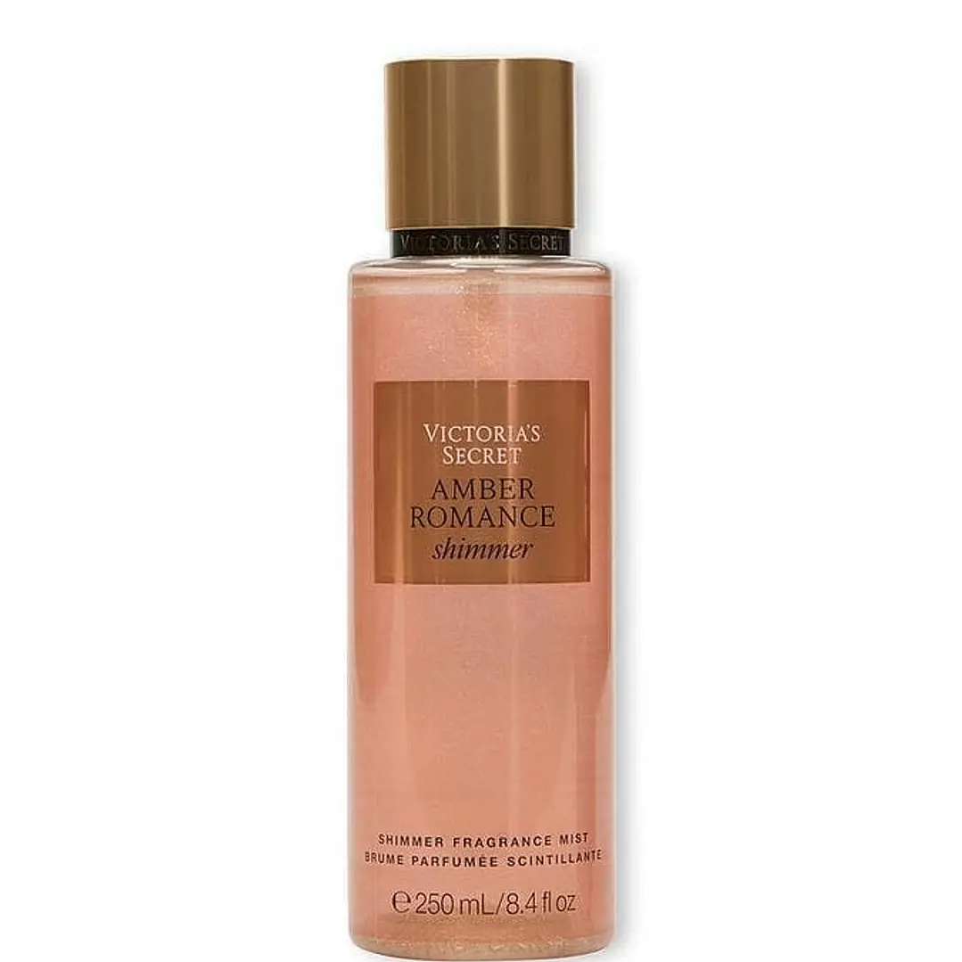 Mist Corporal Amber Romance Con brillos 1