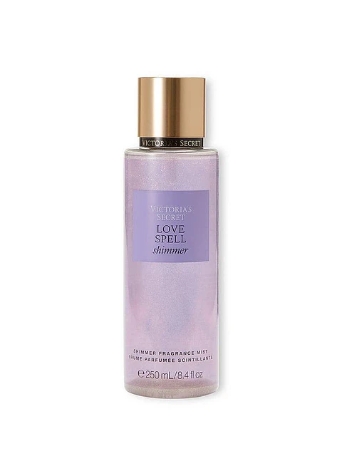 Mist Corporal Love Spell con Brillos  