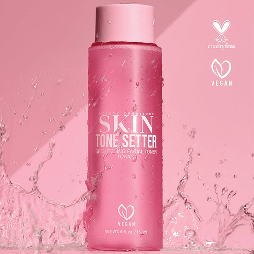 Tónico Facial Iluminador  Beauty Creations Pack de  12 unidades 