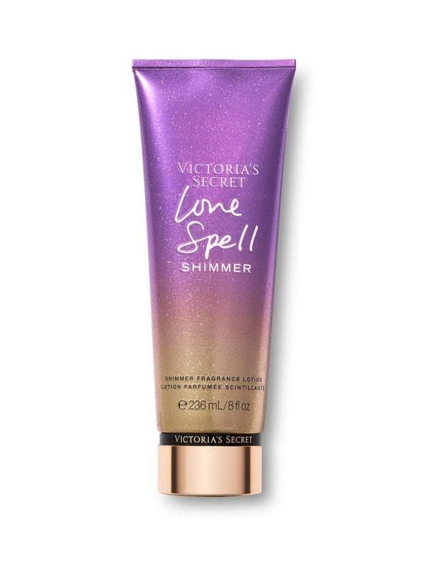 Locion Corporal Love Spell con Brillos  VICTORIA'S SECRET 