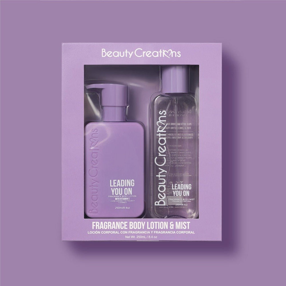 Set Body Mist Y loción Beauty Creations  1