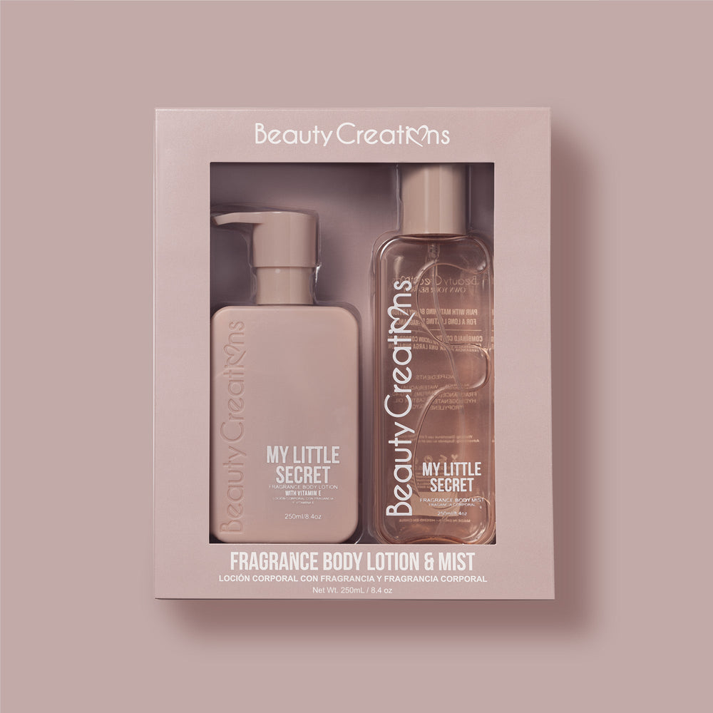 Set Body Mist Y loción Beauty Creations  1