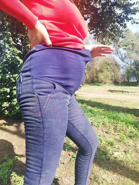 Jeans Bea / forro polar.