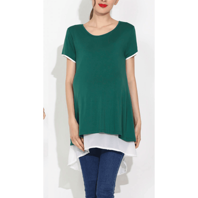 Polera Lactancia & Embarazo Francisca Green