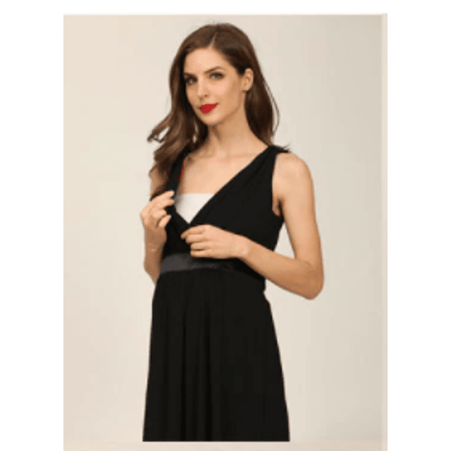 Vestido fiesta Cleo  Black Embarazo & Lactancia