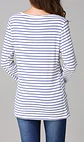Polera Emma Embarazo y Lactancia Azul - Miniatura 3