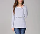 Polera Emma Embarazo y Lactancia Azul - Miniatura 4