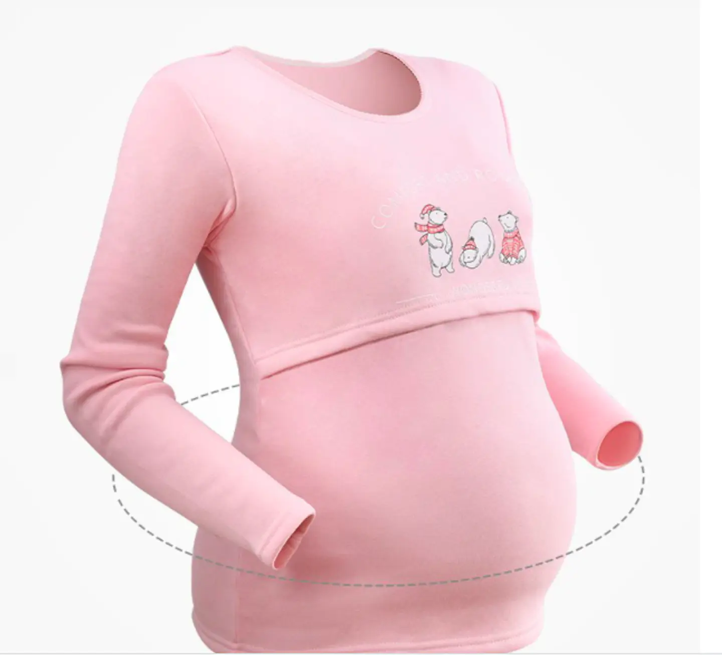 Pijama Emilia Lactancia & Embarazo (Polar) 4
