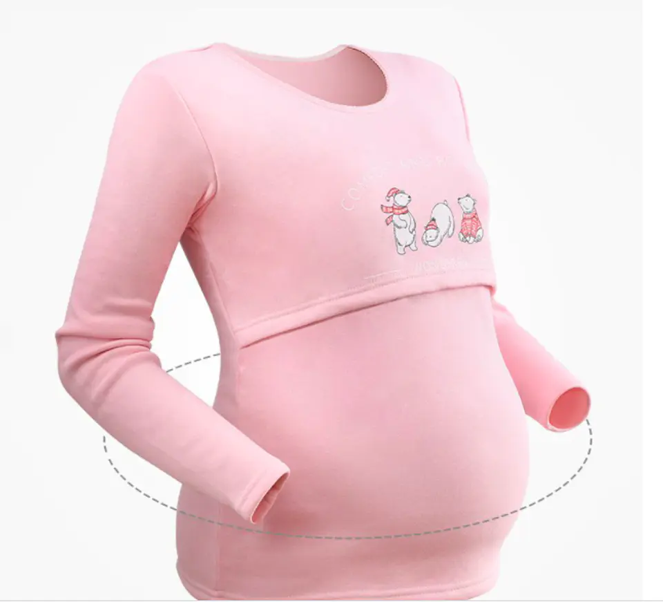 Pijama Emilia Lactancia & Embarazo (Polar) 4