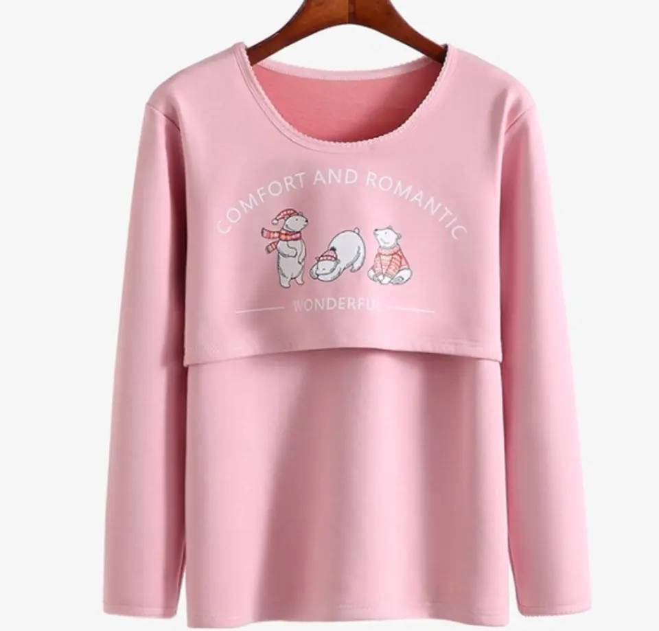 Pijama Emilia Lactancia & Embarazo (Polar) 3