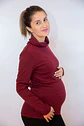 Sweater Beatriz Lactancia y Embarazo Burdeo - Miniatura 2