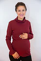 Sweater Beatriz Lactancia y Embarazo Burdeo - Miniatura 3