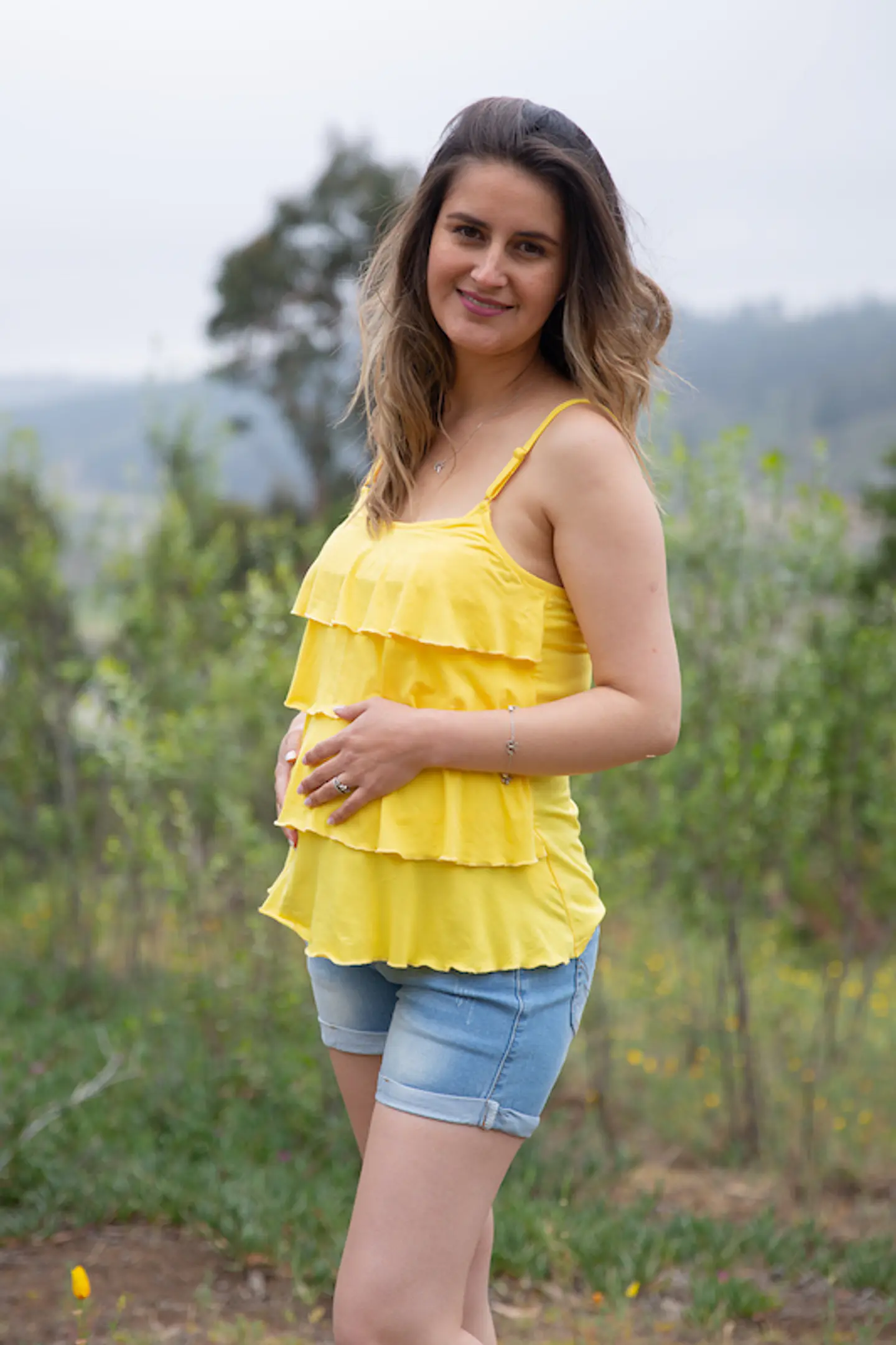 Short Embarazo Amparito Embarazo light blue 4