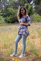 Polera Violeta Embarazo & Lactancia - Miniatura 1