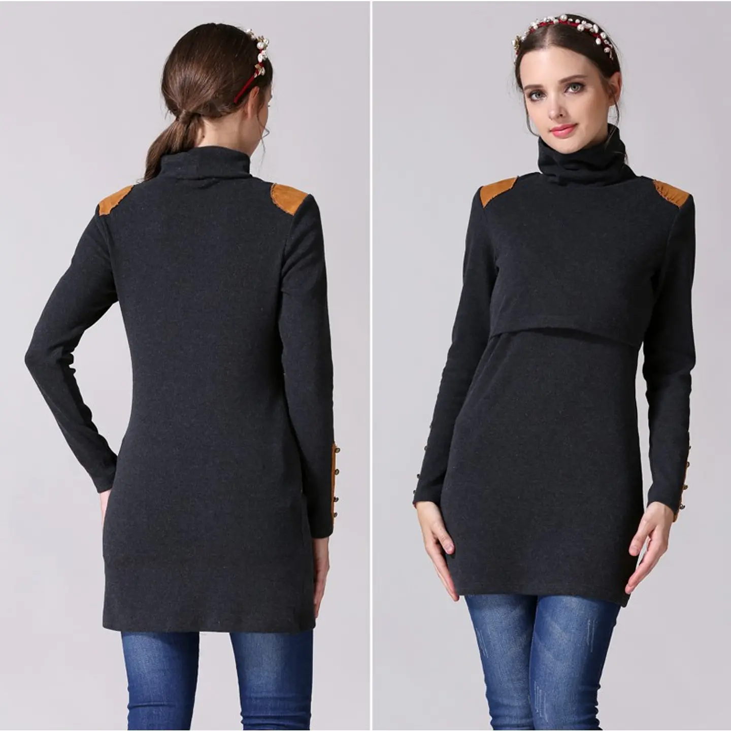 Antonia Dark Gray  Lactancia y Embarazo 4