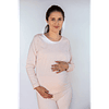 Pijama Sara Damasco Embarazo & Lactancia