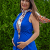 Polera Francisca Blue Embarazo & Lactancia