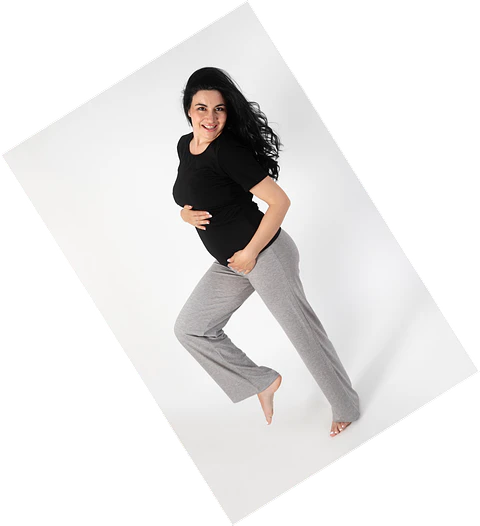 Polera Embarazo & Lactancia Cathy  Black 