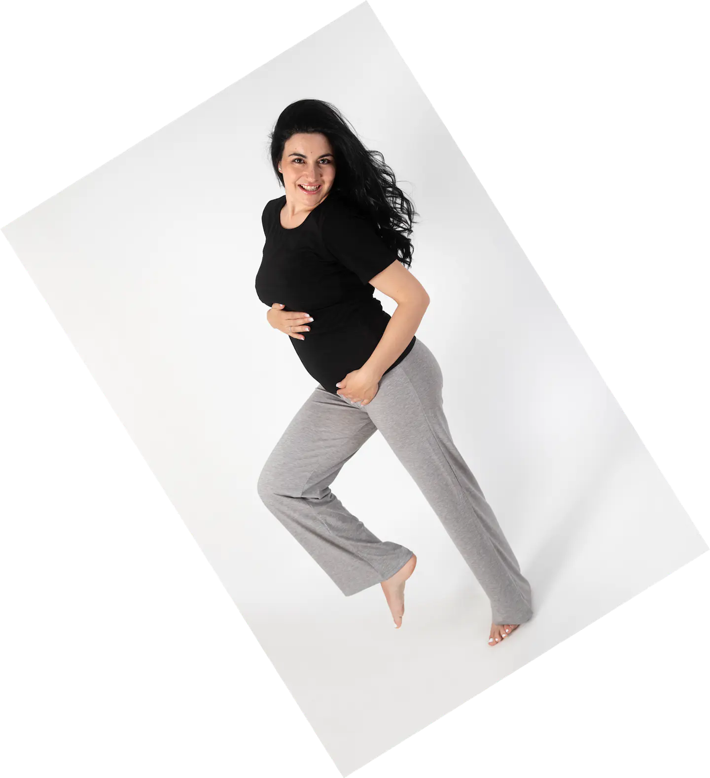 Polera Embarazo & Lactancia Cathy  Black  1