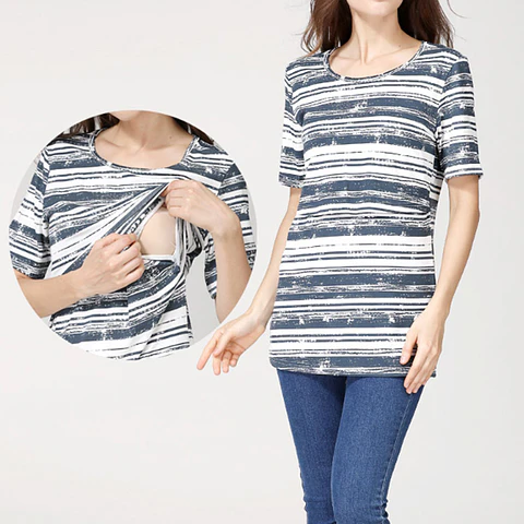 Polera Lactancia & Embarazo Amalia alma