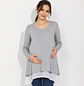 Polera de Embarazo & Lactancia María Elena Gris - Miniatura 1