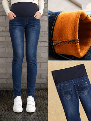 Jeans Angie-con forro polar.