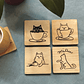 Pack posavasos de gatos - Miniatura 6