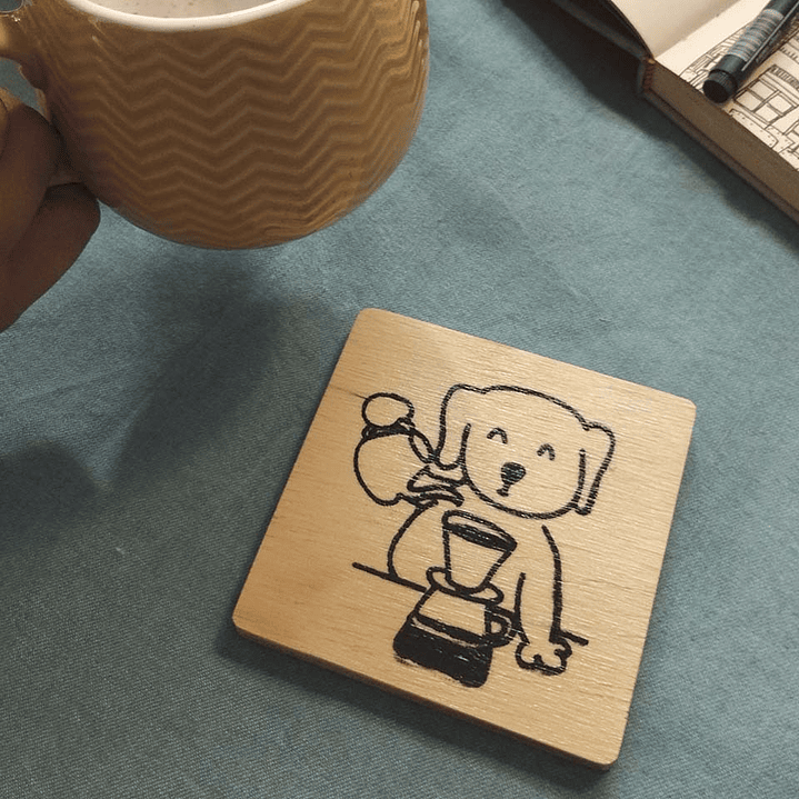 Pack posavasos de perros 5