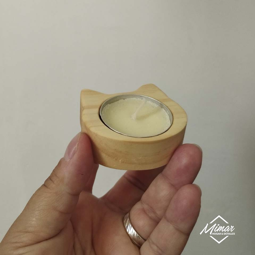 Promo porta vela Gato 2