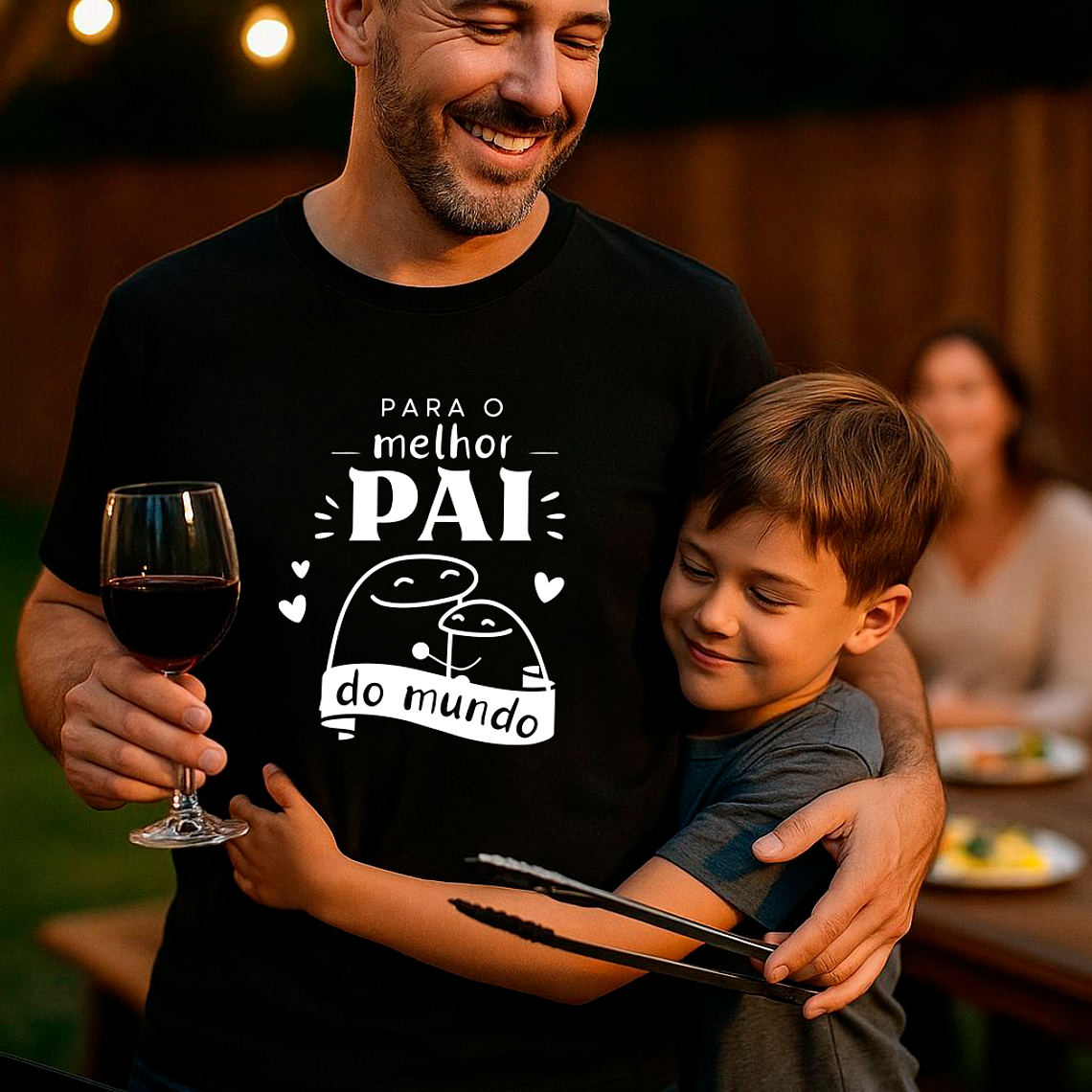 Camisola Preta - O melhor pai 1