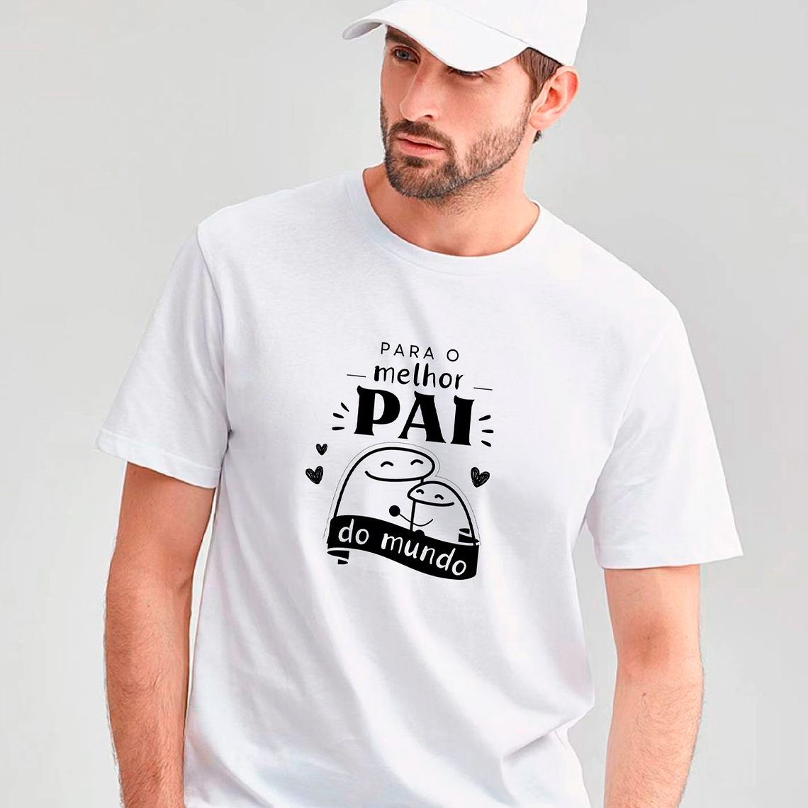 Camisola Branca - O melhor pai 1