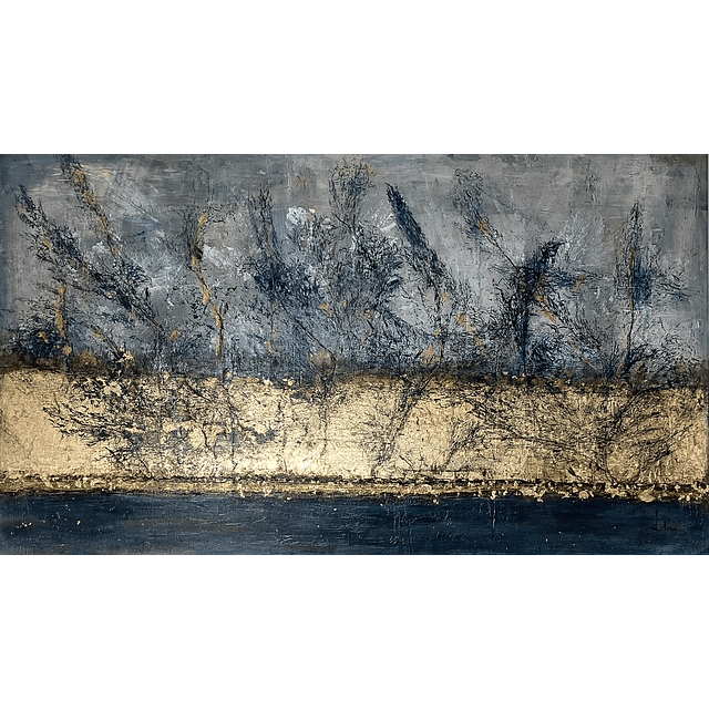 Golden River  - 155 x 90 x 4 cm