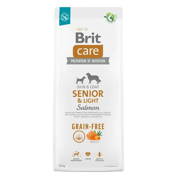 Brit Care Dog Grain-free Senior & Light Salmon