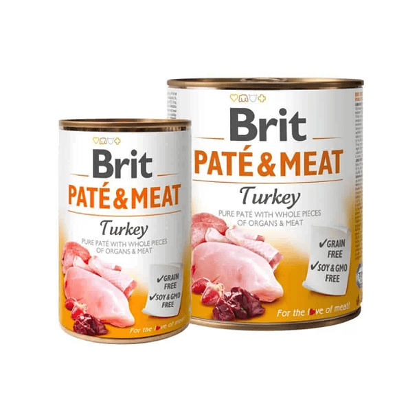 Lata Brit - PATÉ & MEAT Turkey Pavo