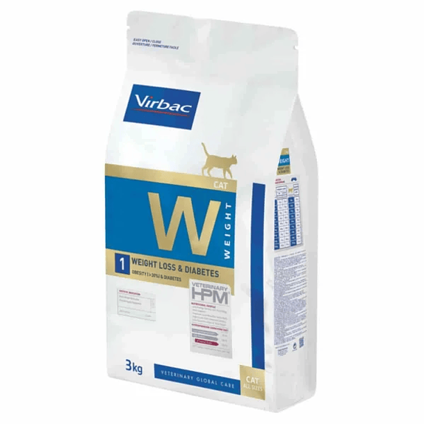 Virbac - Gato Weight - W1 Weight Loss & Diabetes 1.5 Kg