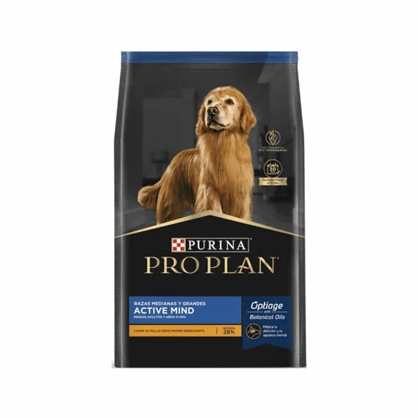 Purina PRO PLAN Active Mind Raza Mediana y Grande