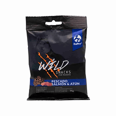 Wild Snack para Entrenamiento Pescado Salmon & Atún 75Gr