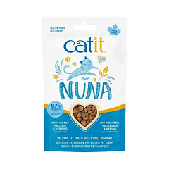 Catit - NUNA Snacks Insecto/Arenque 60 g 