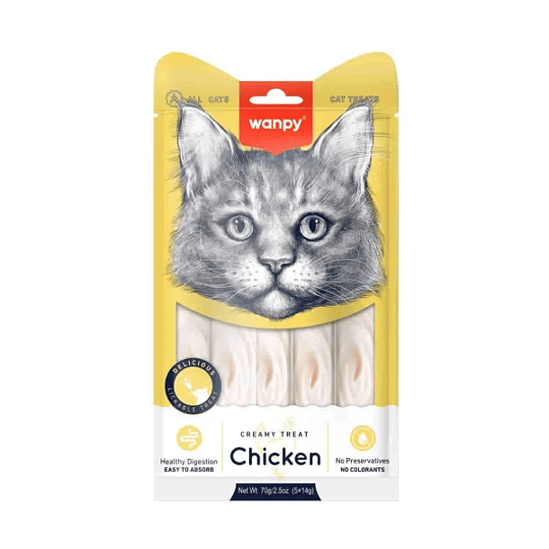 Wanpy Gato Creamy Pollo