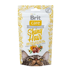 Brit Care - Cat Snack Shiny Hair 50g