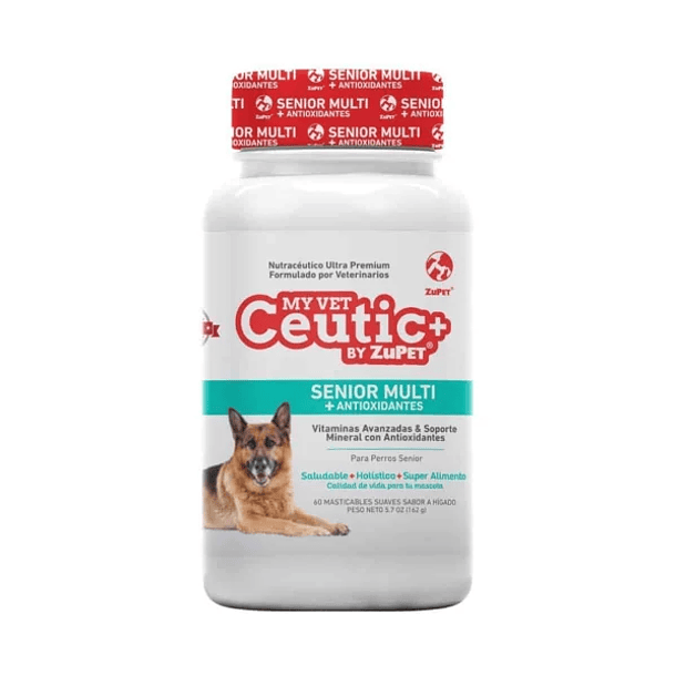 My Vet Ceutic + SENIOR MULTI Antioxidantes 60 un.