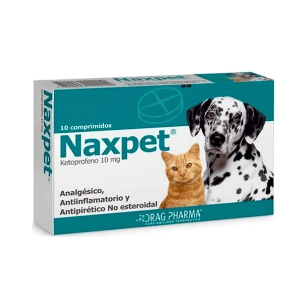 Naxpet 10mg 10 comprimidos