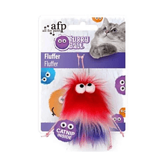 AFP Furry Ball Fluffer - Rojo