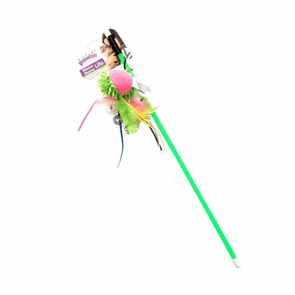 Pawise - Meow Meow Life Varita - Verde/Rosa