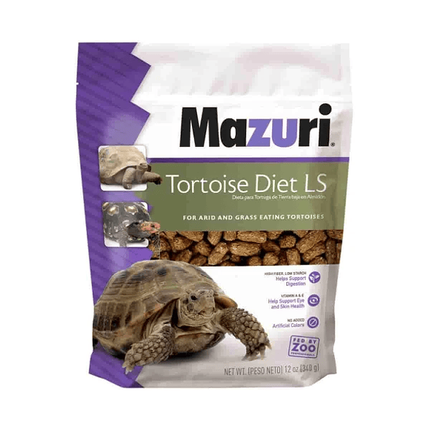 Mazuri - Tortoise LS Diet Tortuga de Tierra 340 G