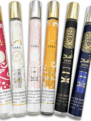PACK DE 3 PERFUMES ÁRABES — 35 ml (SORTIDO)